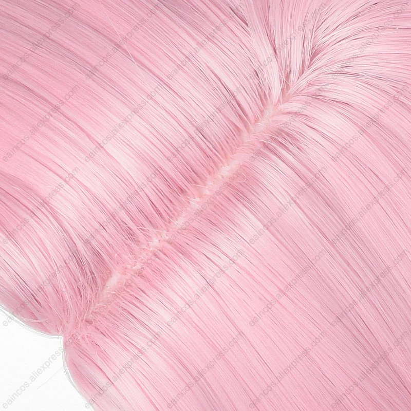 Fluttershy Cosplay Wig 100cm Long Pink Curly Wigs Heat Resistant Synthetic Hair Halloween Party Role Play Wigs