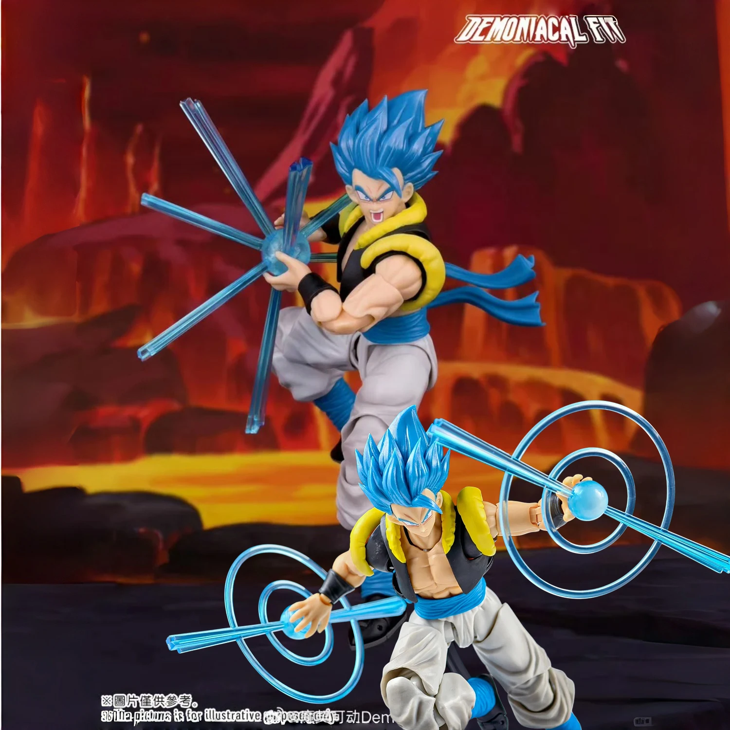 

В наличии: Фигурка Demoniacal Fit Gogeta Dragon Ball Z SHF Hero Waltz Gogeta The Supreme Dance Super Saiyan. Коллекционная фигурка.