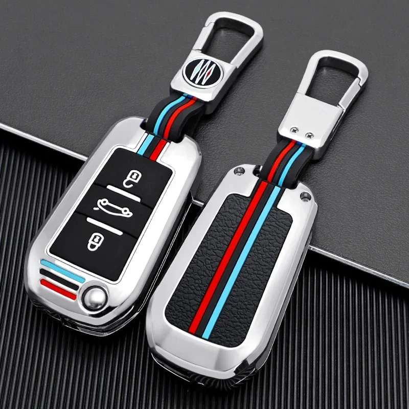 Car Key Case Cover Shell for Peugeot 208 308 408 508 2008 3008 4008 5008 for Citroen C3 C4 CACTUS C6 C8 3 Buttons Flip Remote