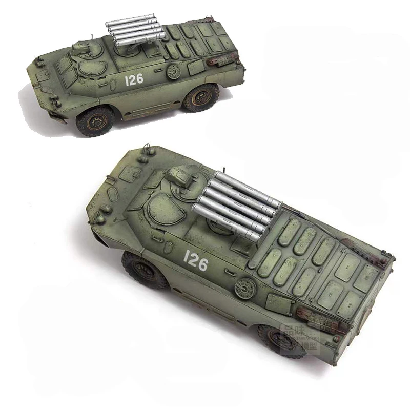 PP0035 1/72 Scale Russian 9P148 Anti-tank Missile Launcher Plastic Model Ornament