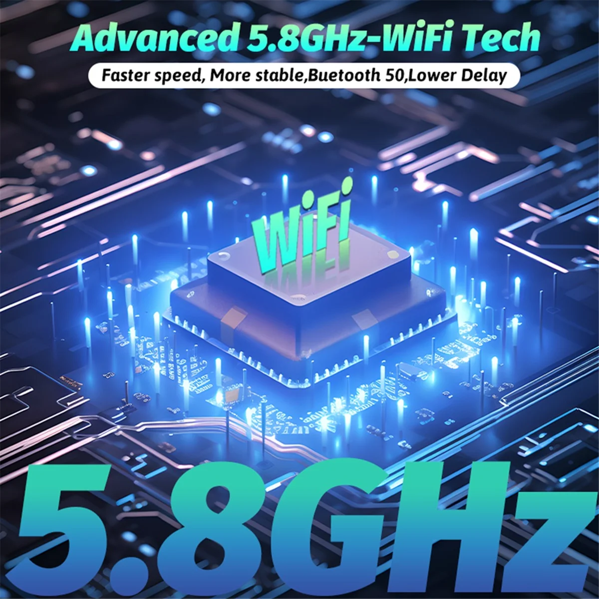 

2025+2in1 Mini Box Wireless Carplay Android Auto Box Plug&Play Wired to Wireless Wifi Auto Connect Mini Adapter