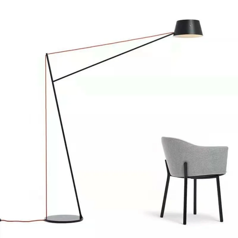 

Postmodern, minimalist, metal, vertical, work lamp, long arm, fishing, design, living room, Nordic