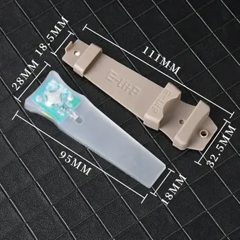 戰術FMA頭盔安全閃光燈求生號誌燈防水燈戶外裝備,適用於狩獵、健行、騎行 10 最佳銷售 頭盔燈戰術 - №2