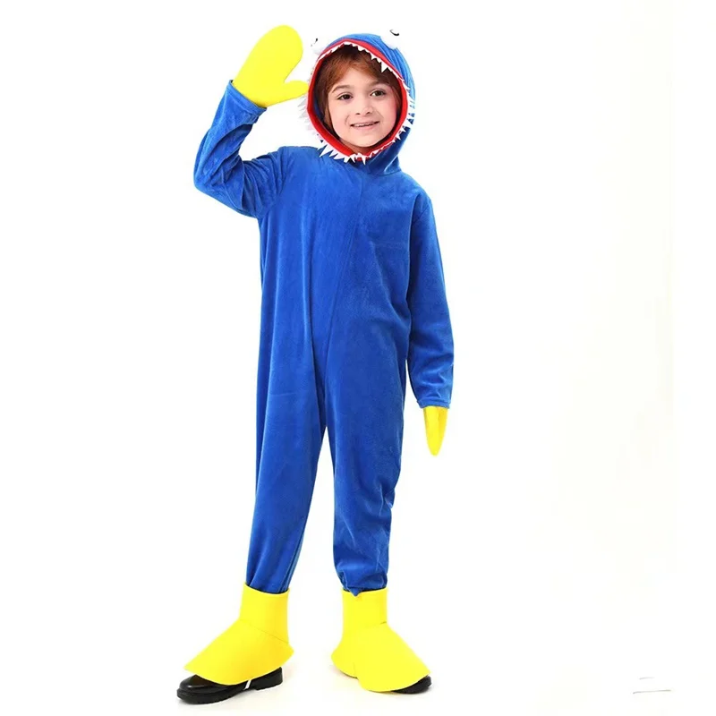 Halloween For Boys And Girls Unisex Pink Blue Man Costumes Bodysuit Boppi Cosplay Carnival Party Clothing Christmas Anime Gift