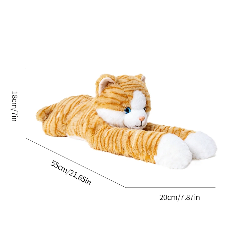 55cm Hot Sales Weighted Animals Plush Doll Long Armed Increased Feeling Load-bearing Toy Panda Husky Fox Koala Pillow Gift - view 3