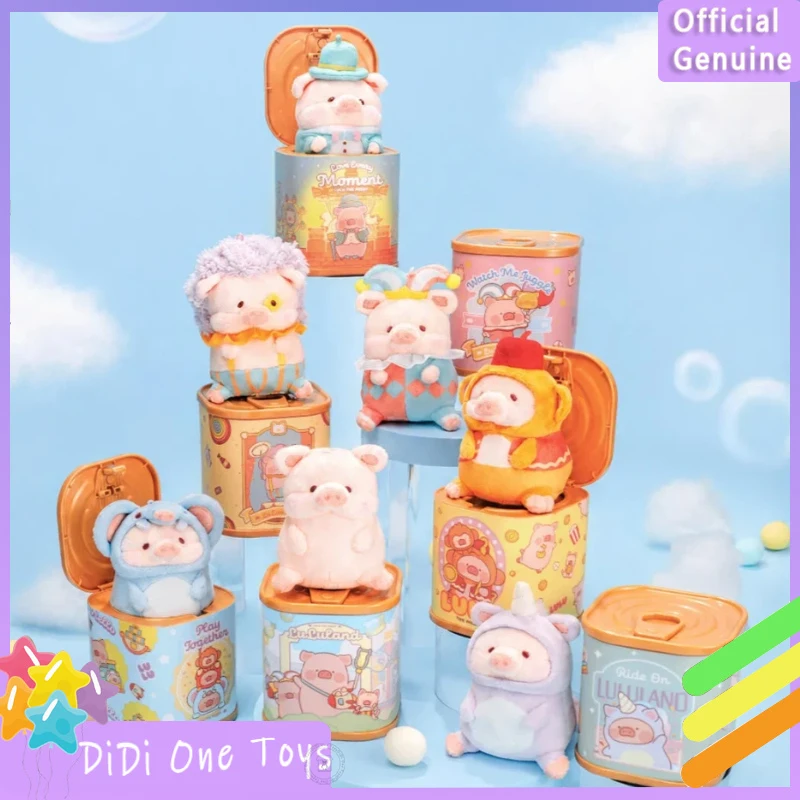 Genuine Lulu The Piggy Movable Bounce Park Series Blind Box Cute Doll Collection Desktop Ornament Fashion Trend Gift