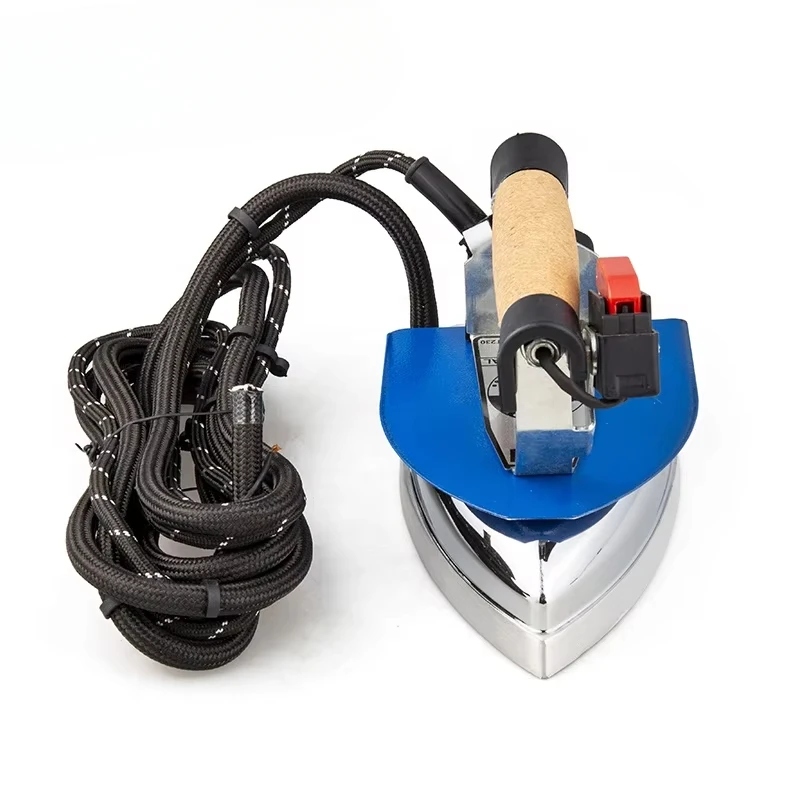 JZ-70100 Nieuw product monster op maat / ODM-strijkijzermachine roestvrijstalen basis industriële kledingstoomstrijkijzer