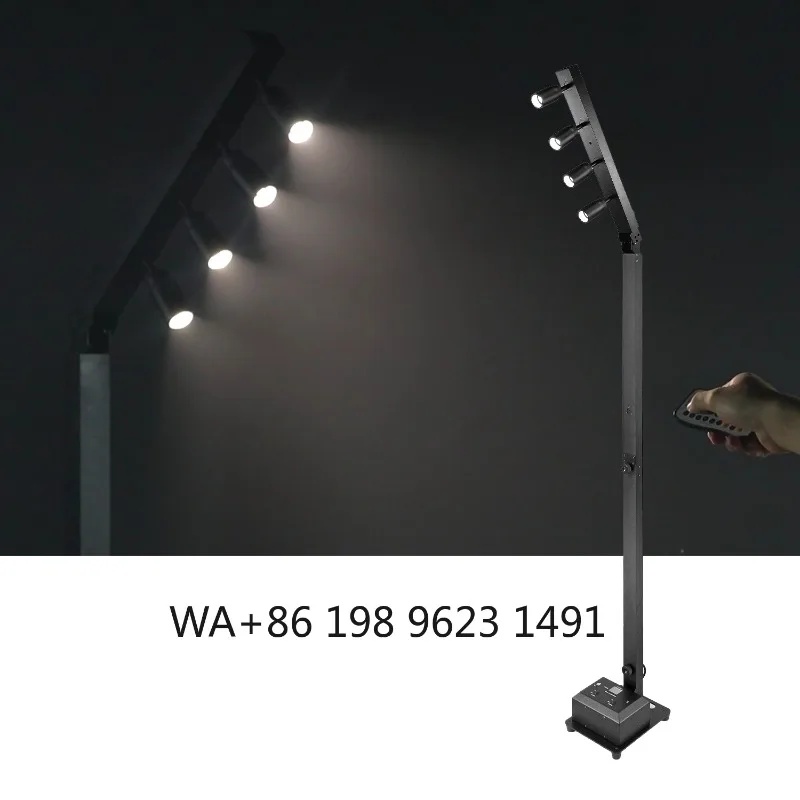 

4x10W Warm White COB LED Zoom Battery Light DMX Wireless APP Control Party Wedding DJ Disco Exhibition Stage Lighting