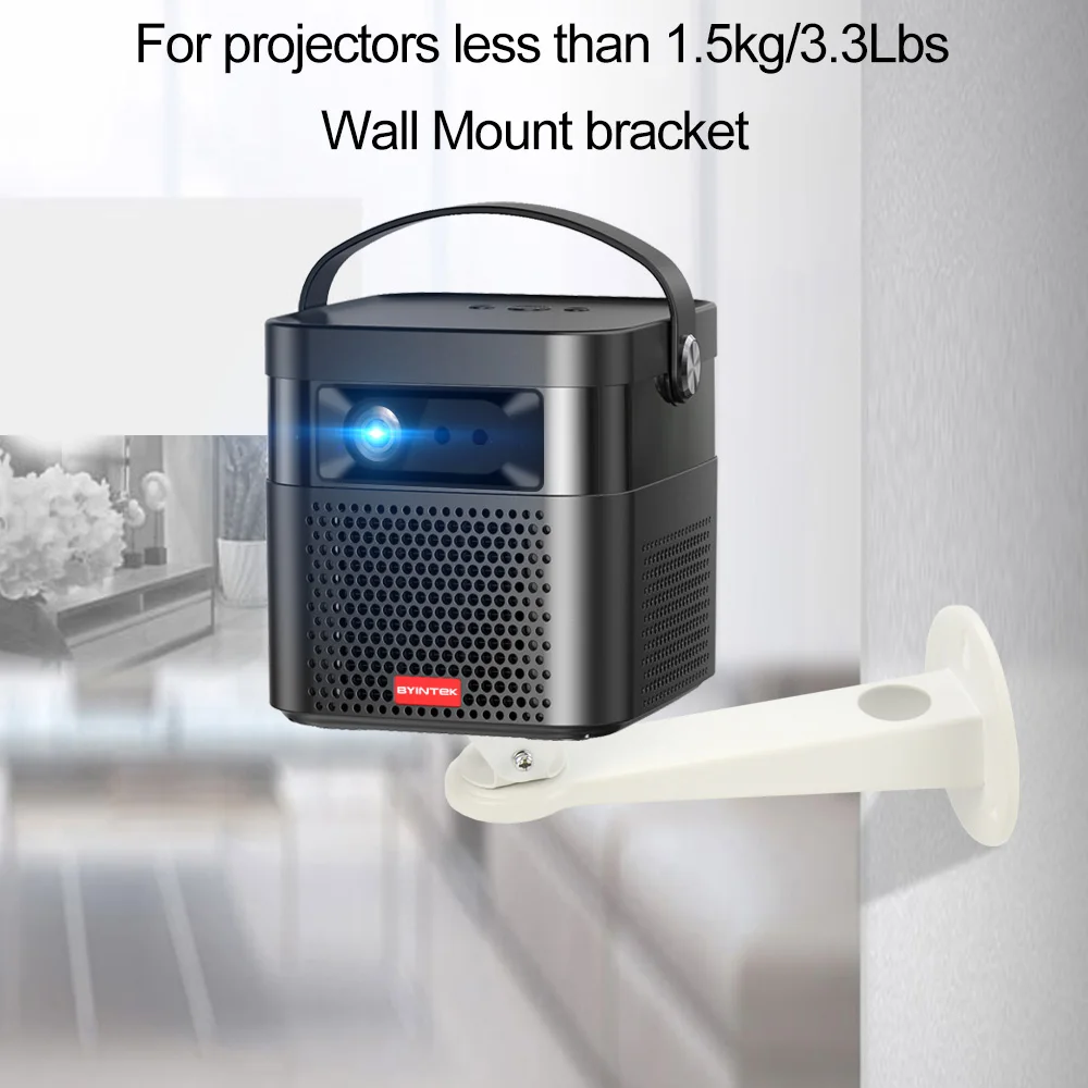 BYINTEK العلامة التجارية جدار جبل قوس ، ل جهاز عرض صغير BYINTEK السماء GP70 K1 K2 K7 UFOP10 P12 U20 R7 R9 R11 R15 R19 الخ