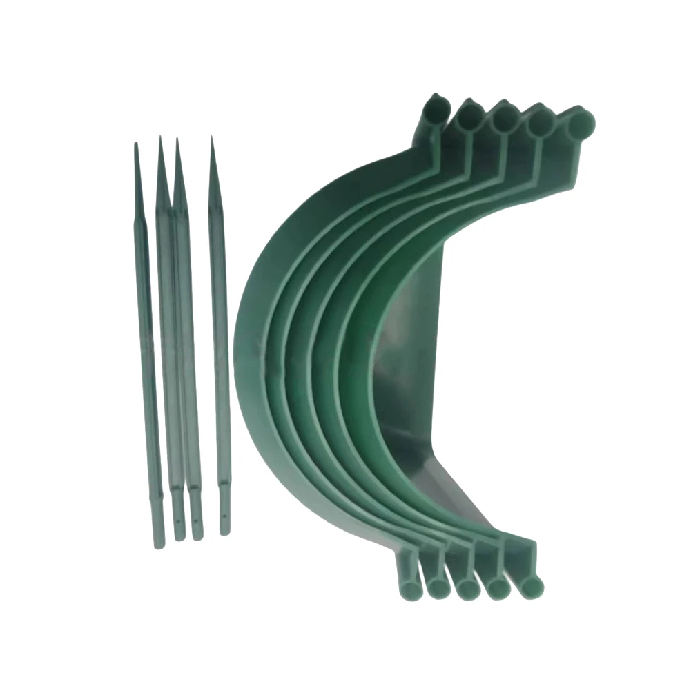 4 Pack Green White Black Transparent Sprinkler Protectors With Insert Rod For Garden Yard Grass Watering Nozzle Damage Preventio
