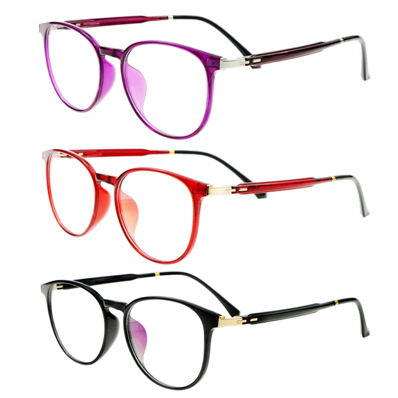 

3 Pack Reading Glasses Anti Blue Light for Women, Computer Glasses Anti UV/Glare/Fatigue Fashion Transparent glasses