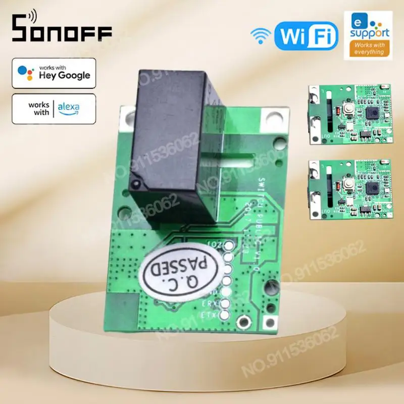 

SONOFF RE5V1C WiFi DIY Switch 5V Selflock Relay Module Smart Wireless Ewelink APP Voice Remote Control ON/OFF Via Alexa Googole