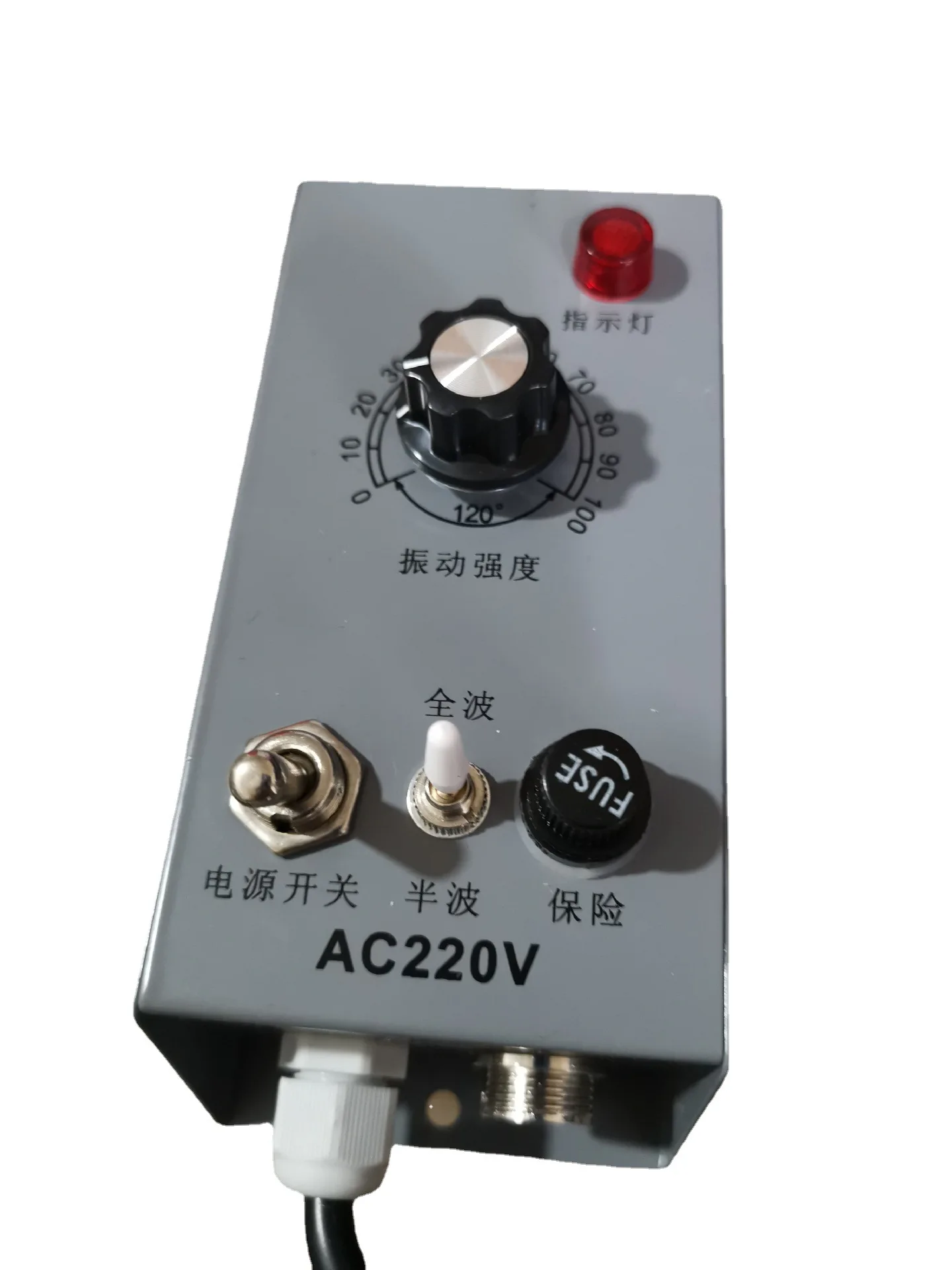 DYC-220T DYC-380T Vibratory Feeder Controller Adjustable Voltage Vibratory Bowl Regulator 5A 10A