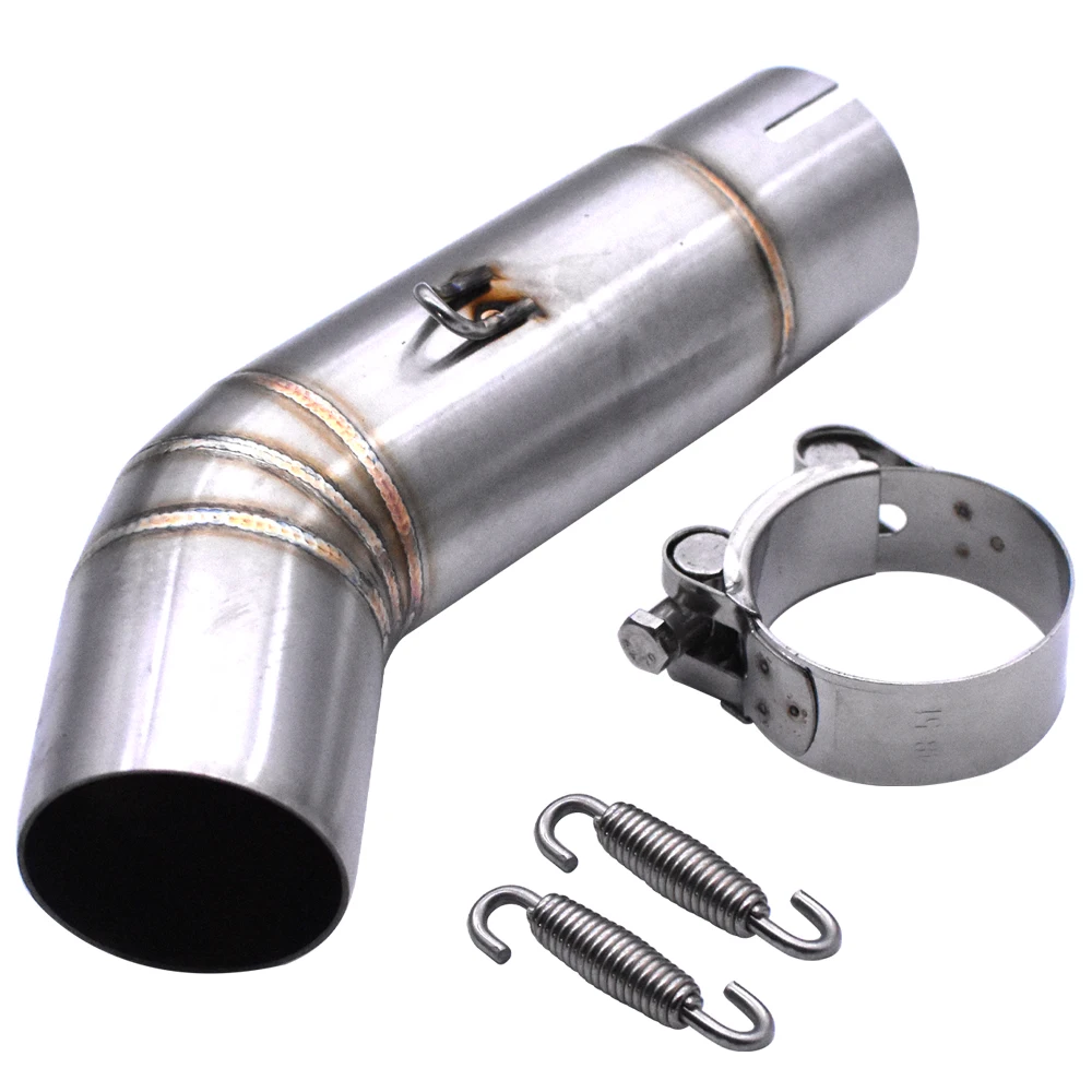 For Suzuki GSXR 600 750 2011-2020 Motorcycle Exhaust Mid Link Pipe Slip On 51mm