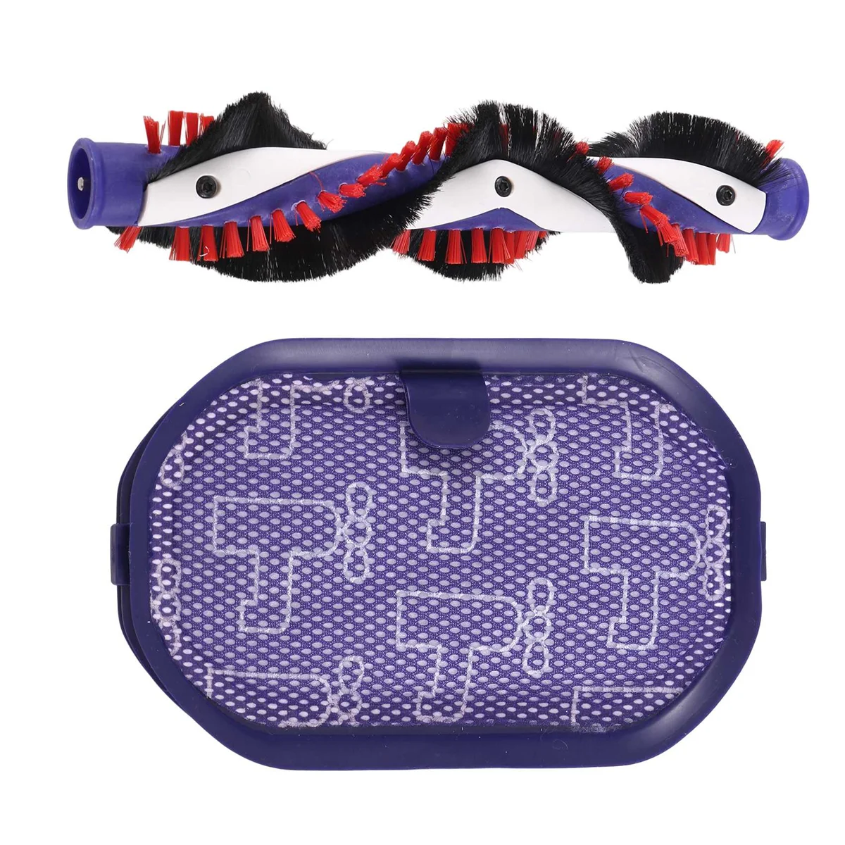 Комплект фильтров для роликовой щетки для DC35, DC44, DC45 920929 -01 917066 -02 Аксессуары для подметального робота-пылесоса