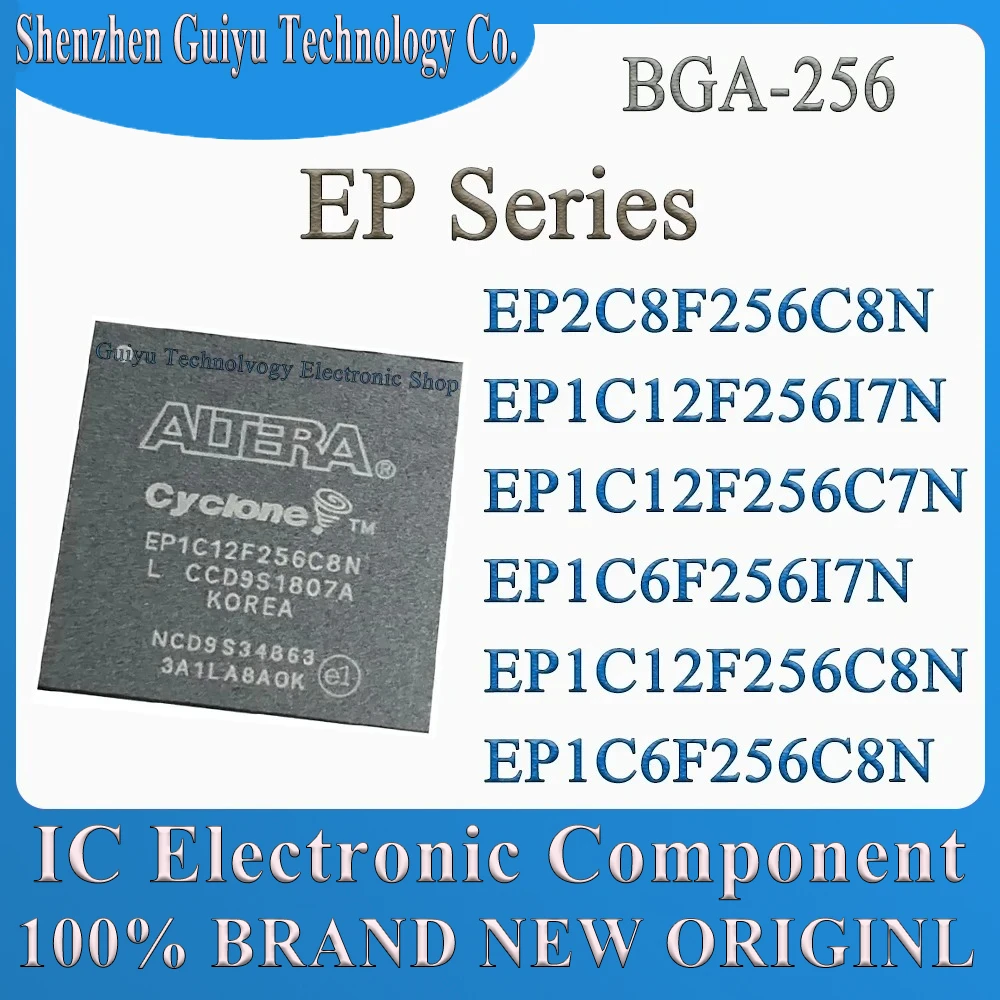 

EP1C12F256C7N EP2C8F256C8N EP1C12F256I7N EP1C6F256I7N EP1C12F256C8N EP1C6F256C8N EP2C8F256 EP1C6F256 EP1C6F BGA-256 IC Chip