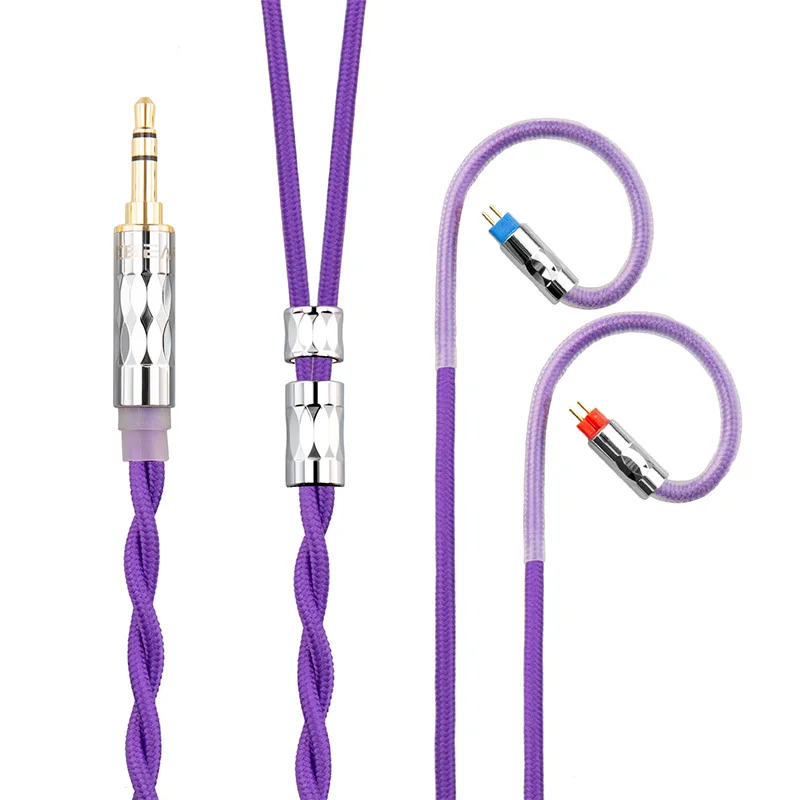 KBEAR ST5 Earphone Cable 4N Pure Silver+4N OFC Mixed Upgraded