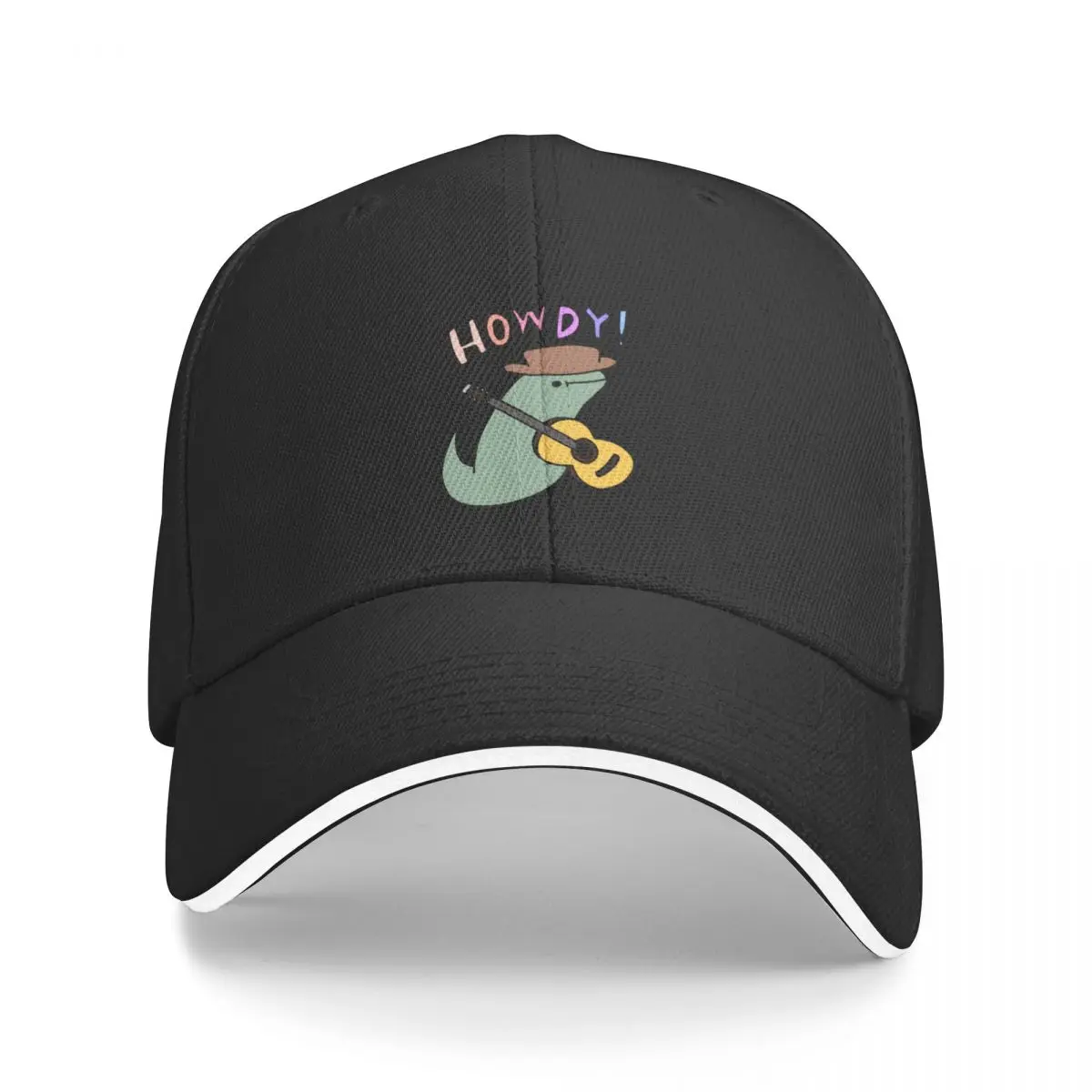 Howdy Cowboy - Tiny Snek Comics Baseball Cap Trucker Cap Icon Hood Mens Caps Women's