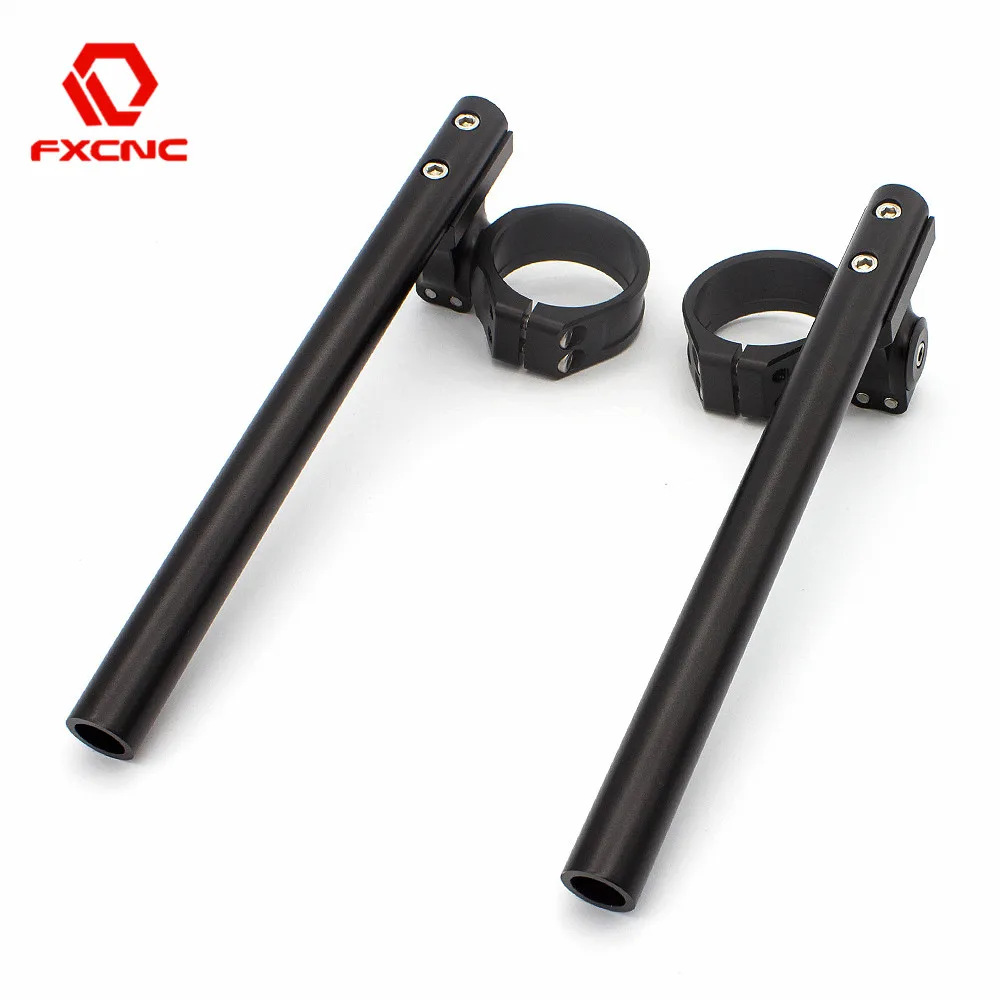 For BMW S1000R S1000XR 2013-2021 / S1000RR 2009-2025 CNC 55mm Racing Riser Rised Higher Clipon Clip on Adjustable Handlebar Fork