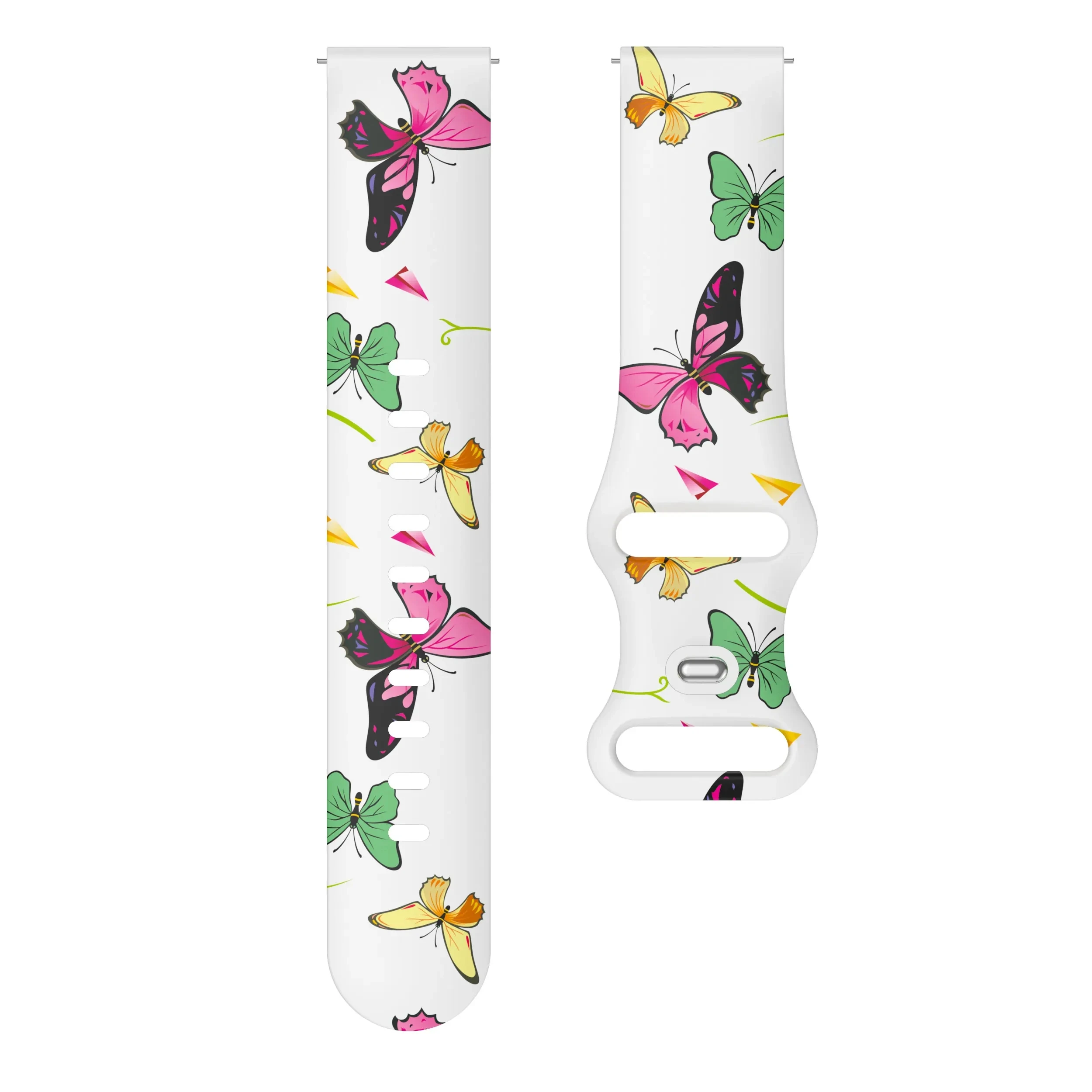 سيليكون ذكي لساعة سامسونج جالاكسي ، ساعة ، سوار 5 برو ، 4 نشط 2 ، 40 ، 44 ، وي جي تي 2 ، سوار 42 ، 20