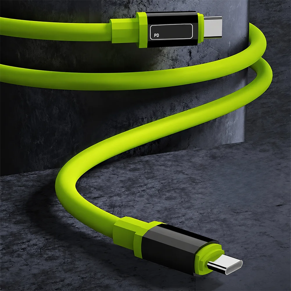 USB C To C Data Cable PD Fast Charging Charger Line for iPhone 16 17 Samsung Xiaomi Phone 0.3m/1m/1.5m/2m Dual Type C Cord