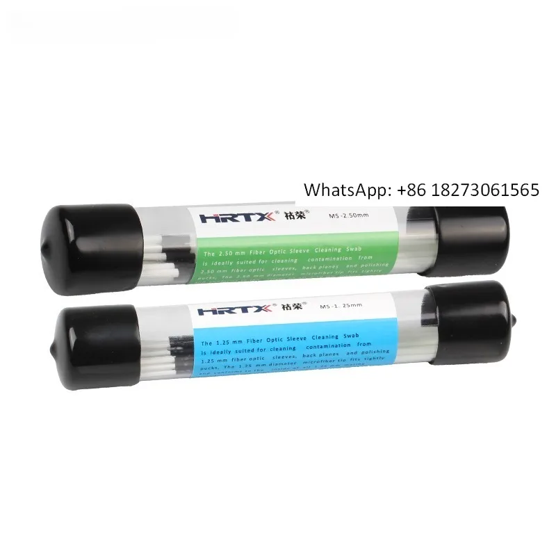 

Cleaning rod fiber cloth head FCSCLC female flange optical module cleaning rod 1.25/2.50mm25 pieces