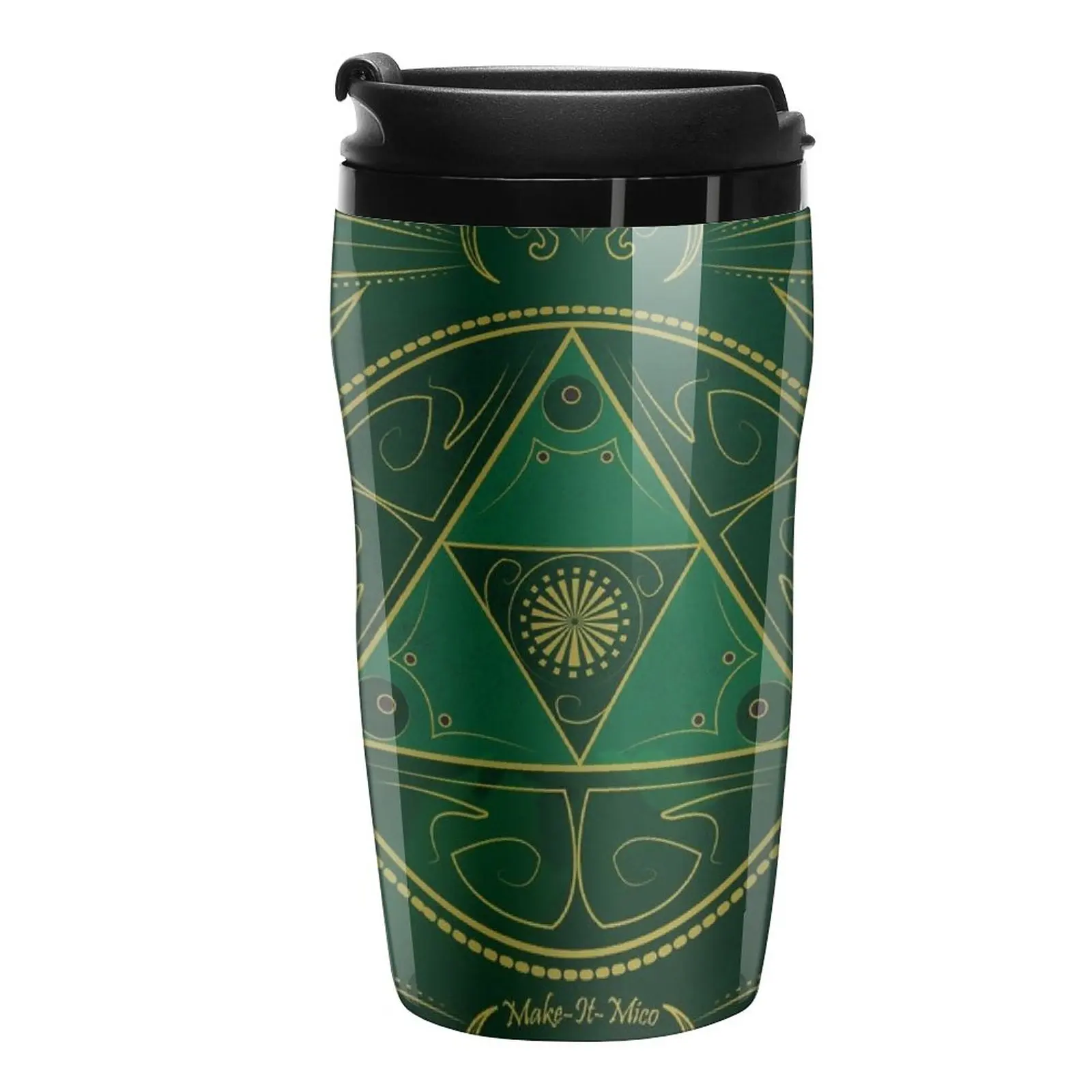 

New ~Green Courage~ Travel Coffee Mug Cups For Cafe Espresso Coffee Cup Elegant Coffee Cups Coffee Glass Cup