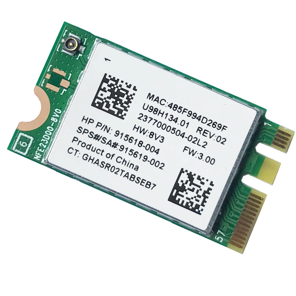 POP-lRTL8723DE 246 G6 ネットワーク カード BT 4.0 2.4G SPS 915619 -001/ 915618 -002 300M HP用