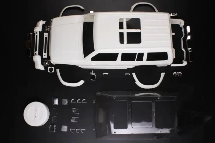 Symulowana twarda skorupa samochodu 313 mm Rozstaw osi do 1/10 RC Crawler Car SCX10 90046 90047 TRX4 D90 110 Model samochodu DIY Modyfikacja Części