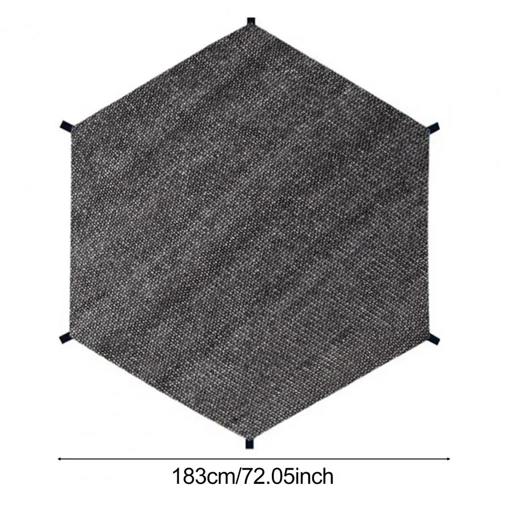 

6/8/10/12/14/16-Feet Trampoline Sunshade Cover UV Resistant Waterproof Outdoor 6-12 Poles Trampoline Canopy Protect Top Cover