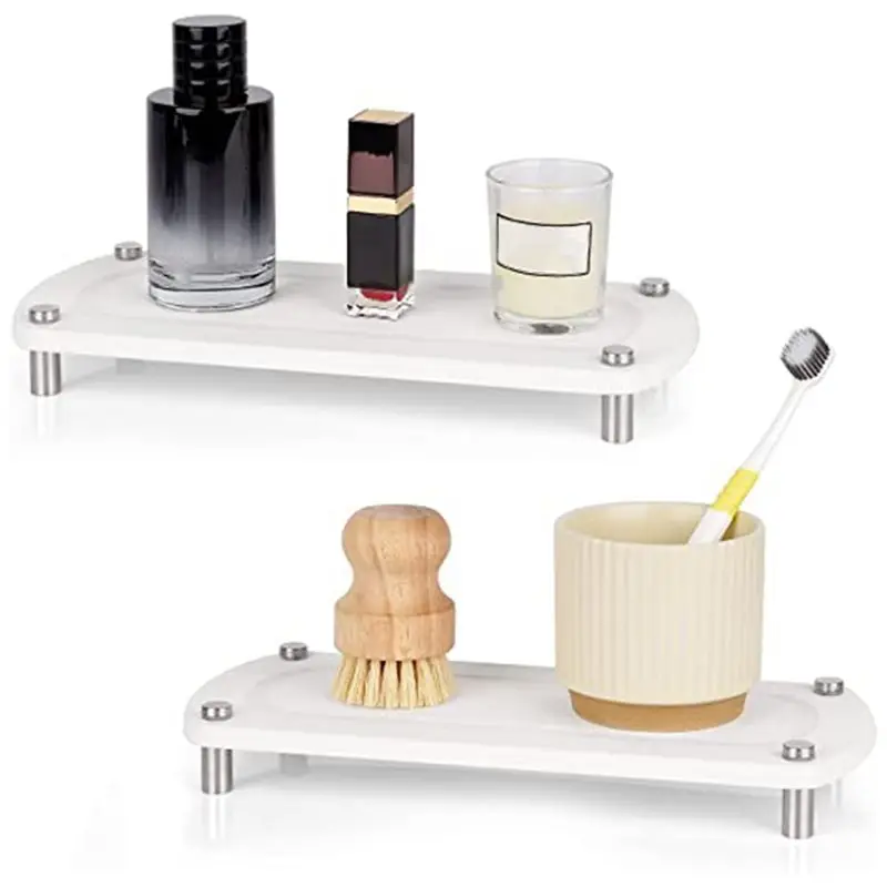 M12K-Diatom Mud Coaster Quick-Drying Diatomite Tray Shelf Plate Cup Holder For Bathroom