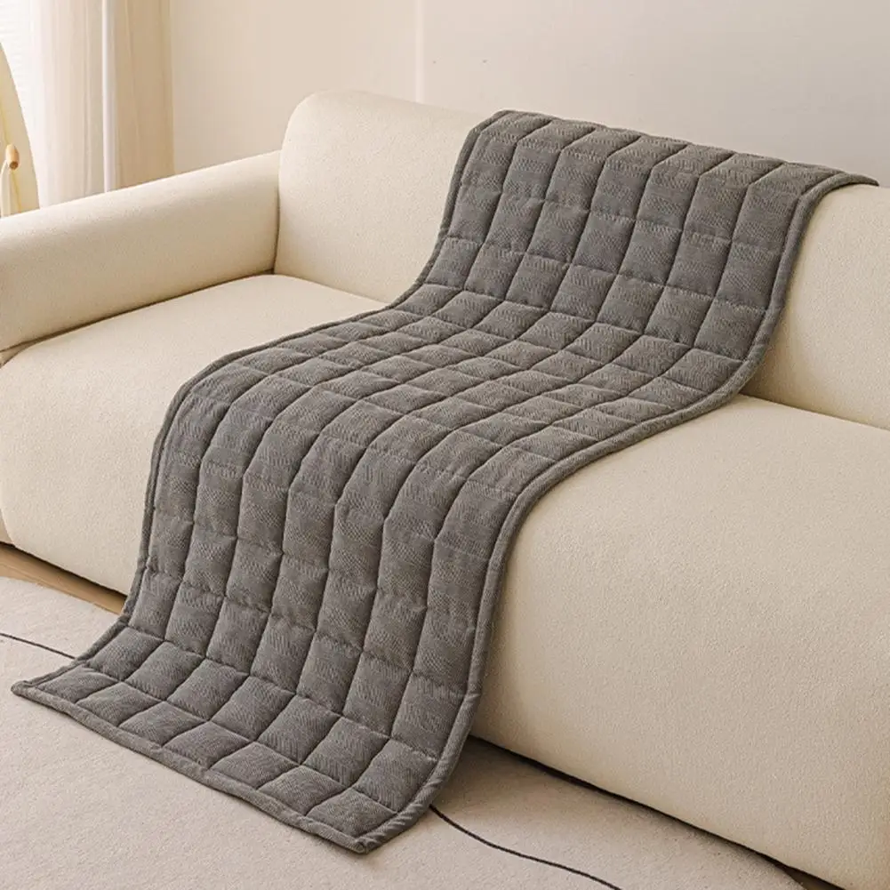 Classic Plaid Couch Shield Non-slip Quilted Dog Couch Cover Washable Sofa Protector Multi-cushion Slipcover for Sofas Couches