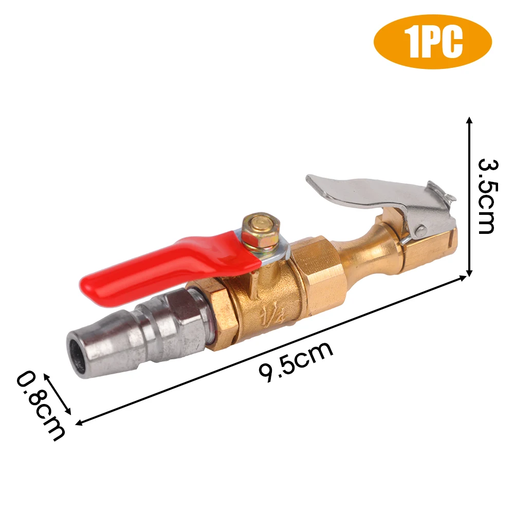 Universal Quick Tire Inflation Deflation Switch Air Blow Gun Nozzle Portable Car Air Compressor Tire Repair Accessories Tools