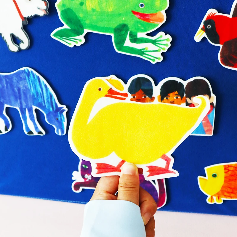 Felt teaching aids\