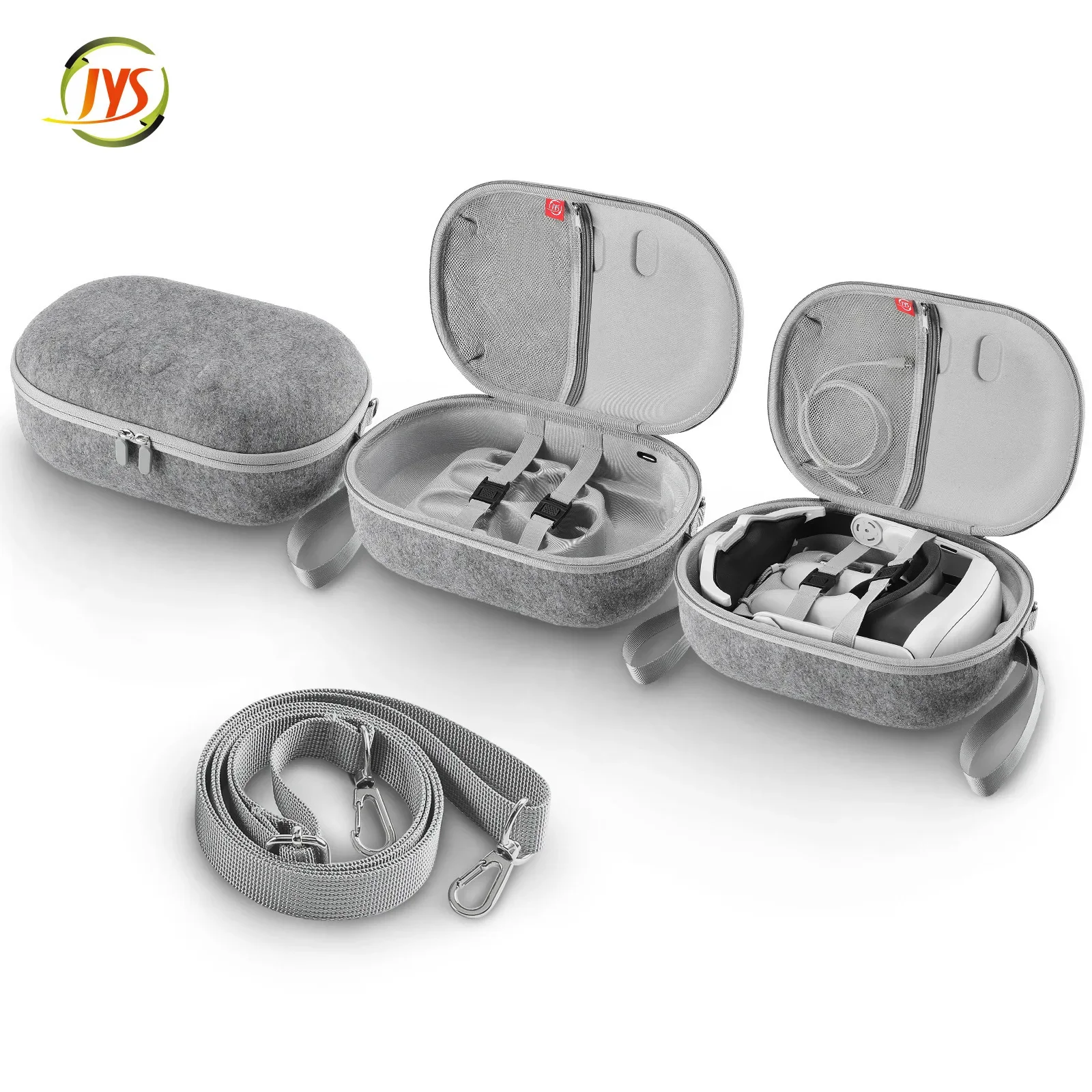 JYS-MQ018 For Meta Quest3 VR Glasses Travel Carrying Case For Oculus Quest 3 Protective Bag Hard EVA Storage Box VR Accessories