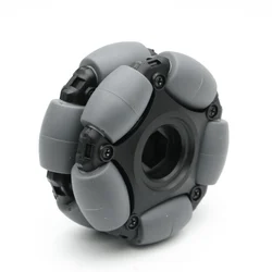 Robot Omni Wheel 70mm 85mm Plastica Ruota universale Accoppiamento fai-da-te