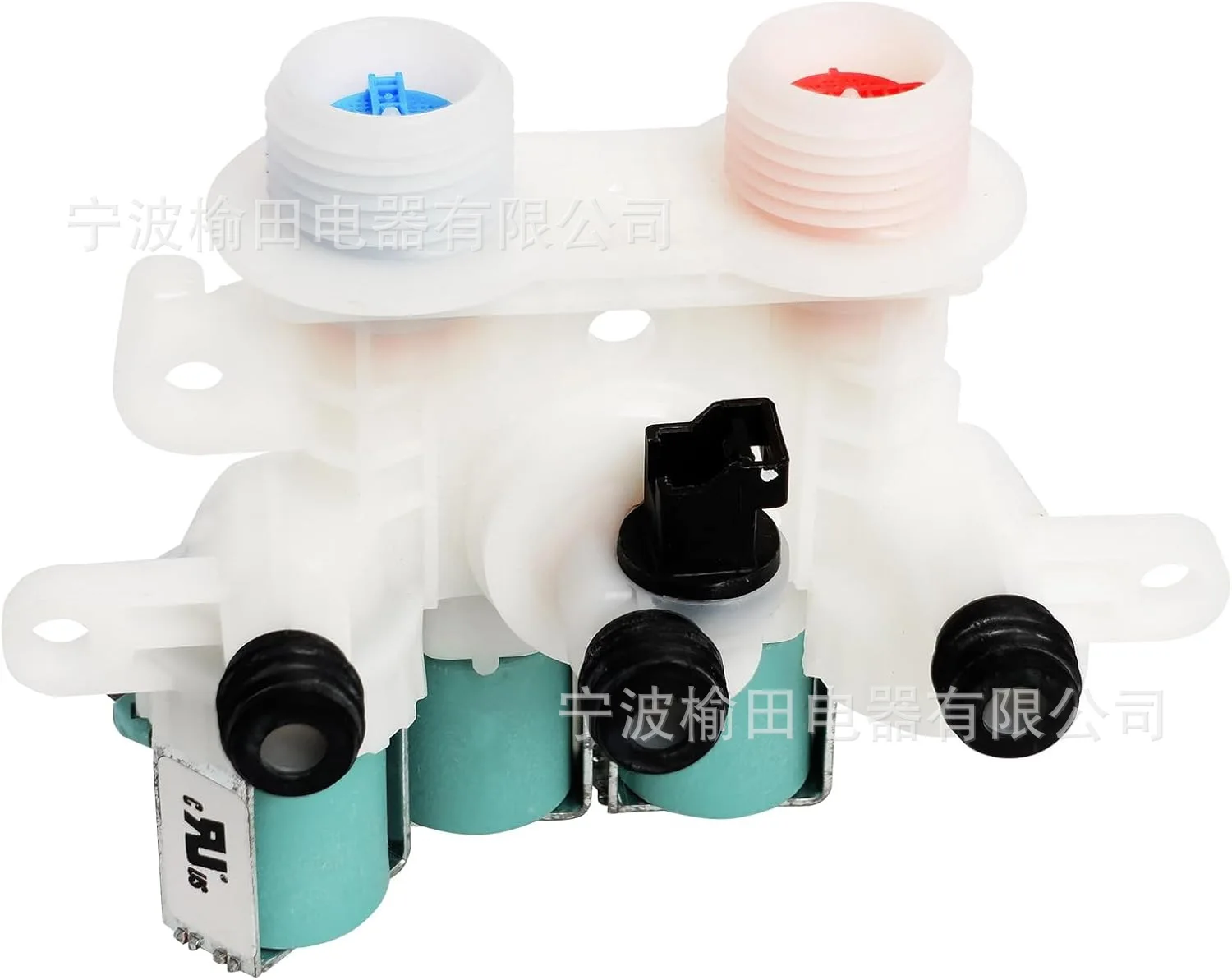 Washing Machine Water Inlet Valve W11165546 Four-head Solenoid Valve 120V Water Injection Valve W11096267/W11096268