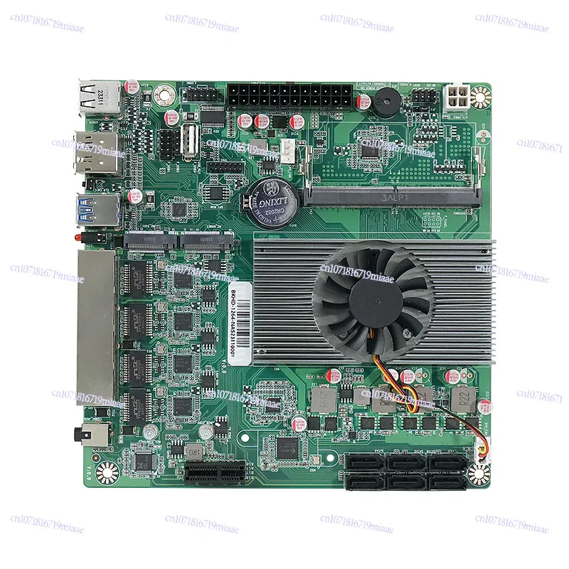 

N100 low power ITX main board IPC 6 disk 4 network soft routing NAS storage server 12 generation N305