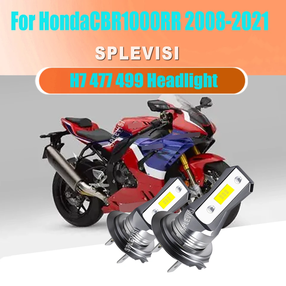 

Upgrade Your Visibility with LED H7 Headlight Lights 90W/Pair For Honda CBR1000RR 2008 2009 2010 2011 2012 2013 2014 2015-2021