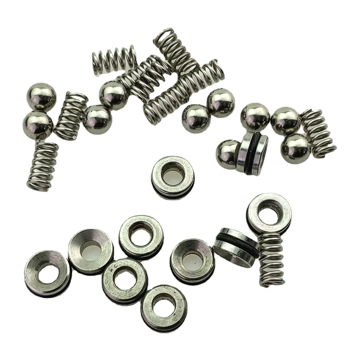 280 380 Type High Pressure Washer Car Washer Brush Car Pump Accessories Pressure Regulating Steel Ball Valve Seat