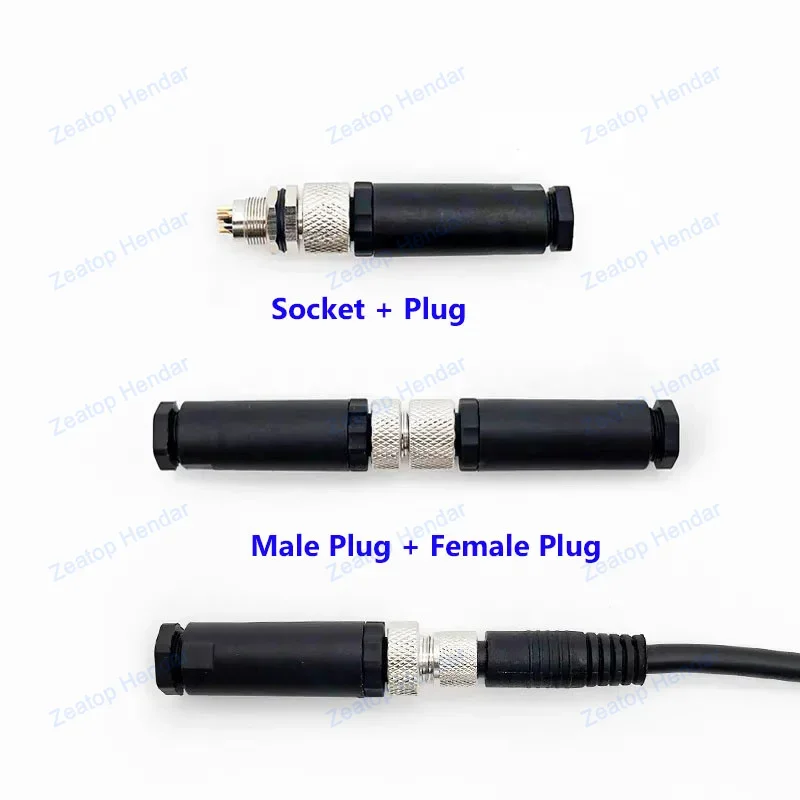 مسمار معدني M8 مع قابس زاوية مستقيم ، مقبس ذكور وإناث ، مقبس ، مستشعر طيران ، موصل مقاوم للماء IP67 ، 3 دبوس ، 4 دبوس ، 5 دبوس ، 6 دبوس ، 8 دبوس ، 1 #6
