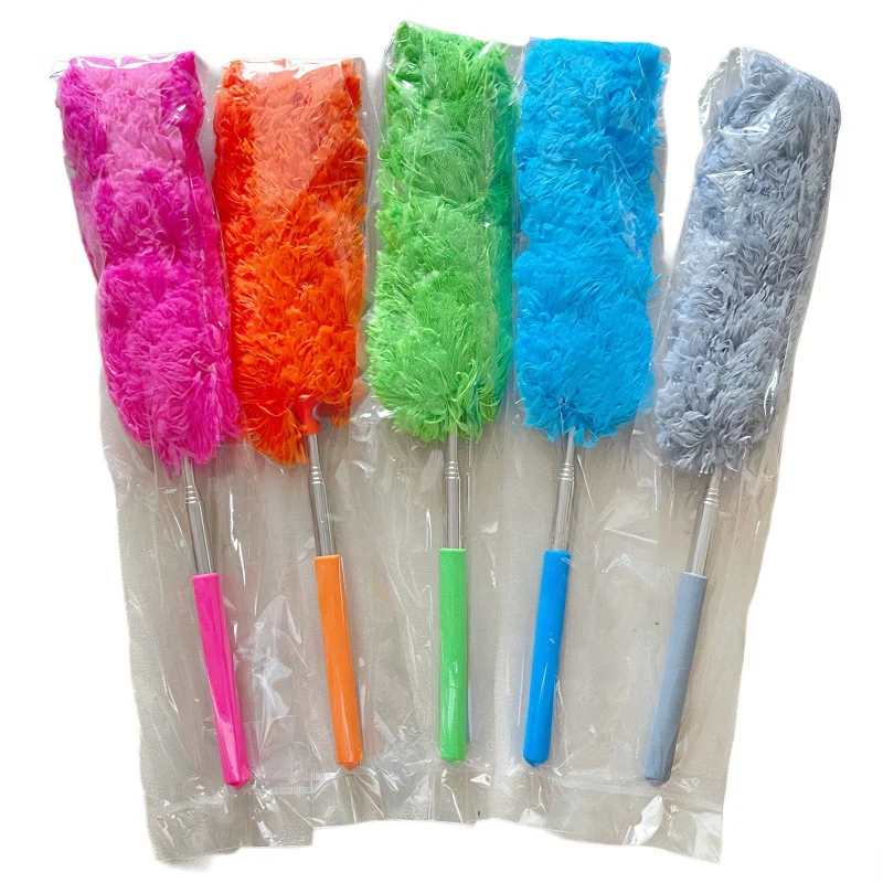 Various Types of Mini Dusters, Retractable Feather Dusters, Household Electrostatic Dust Dusters, Dust Cleaning Brushes
