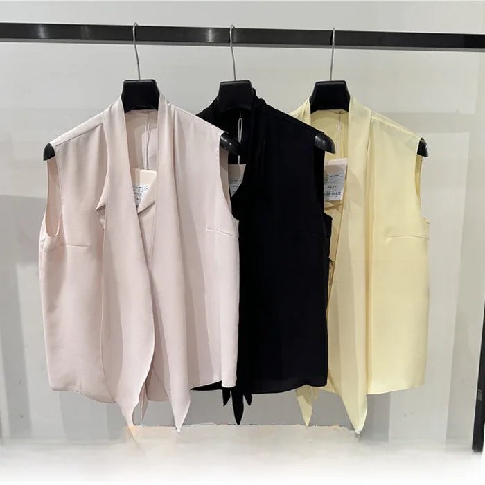 QuanPP Commuter Sle Top versátil en cuatro colores Versión coreana Svel Longitud regular Color puro Otro material irt