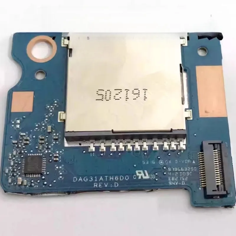 Original Switch Power Button Board for HP 14-AL 14-AV TPN-Q171 Card Reader SD Card Slot