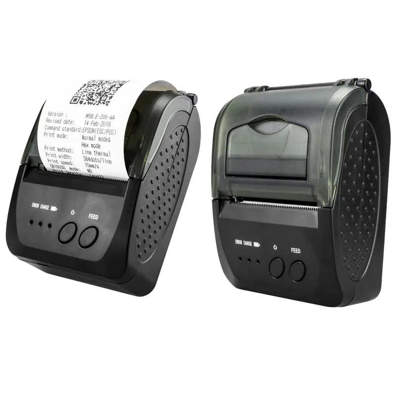 طابعة ملصقات محمولة حرارية عالية الوضوح BT Pos