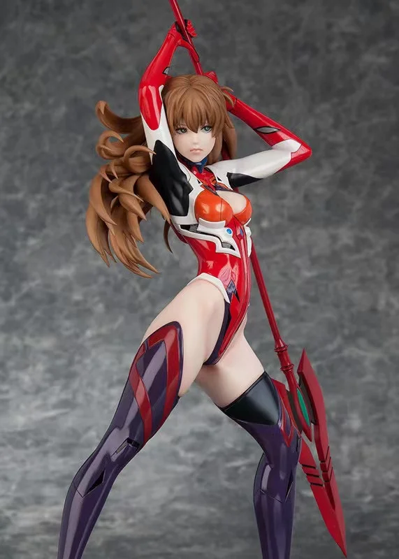 100% oryginalny: FLARE Q Asuka edycja limitowana 23.5CM pcv figurka figurka Anime zabawki kolekcja figurek Doll prezent