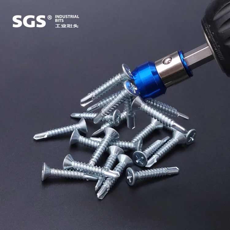 SGS 6.35mm aviation aluminum positioner set with blue gold purplish red universal magnetic ring magnetic coil