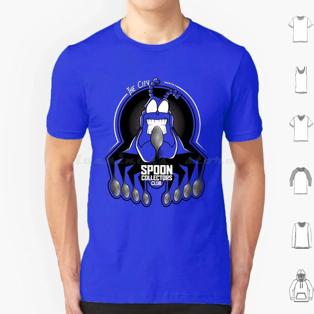 Spoon Club T Shirt 6xl Cotton Cool Tee The Tick Tick Funny Comedy Cartoons Cartoon 90s Nostalgia Nostalgic Childhood 90s Kid