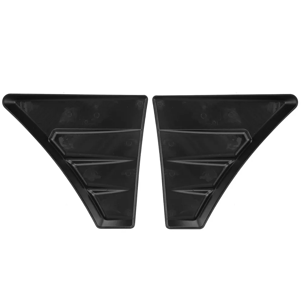 Paar Seitenlüftungsabdeckungen Kotflügel-Flügelverkleidung Abluftgitter Aufkleber-Set für Ford Focus MK2 ST Flügelentlüftungsabdeckungen – Detail 6