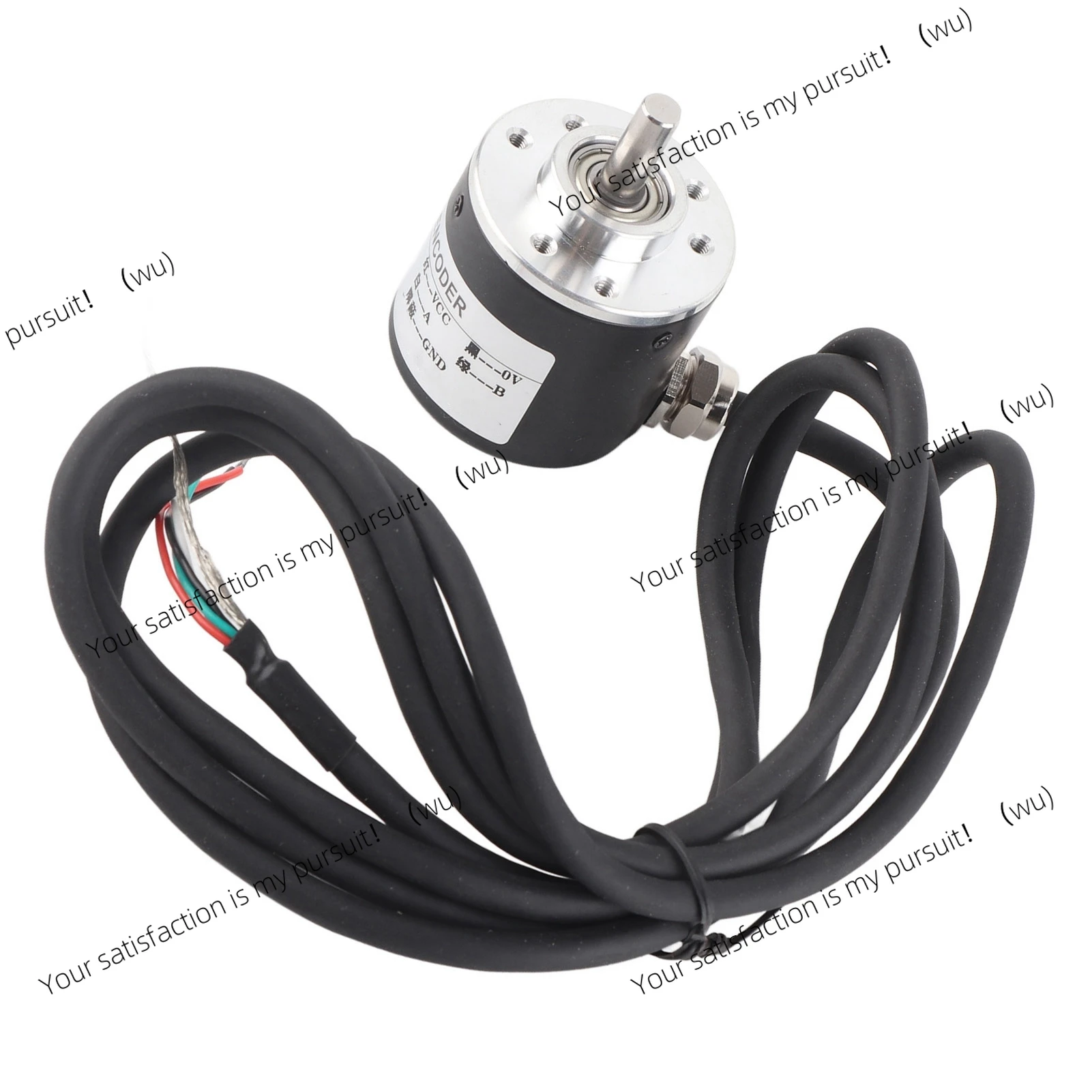 Industrial Automation Equipment Encoder 600P/R Magnetoelectric Incremental Rotation Encoder 5V‑24V  2‑Phases Shaft 6mm